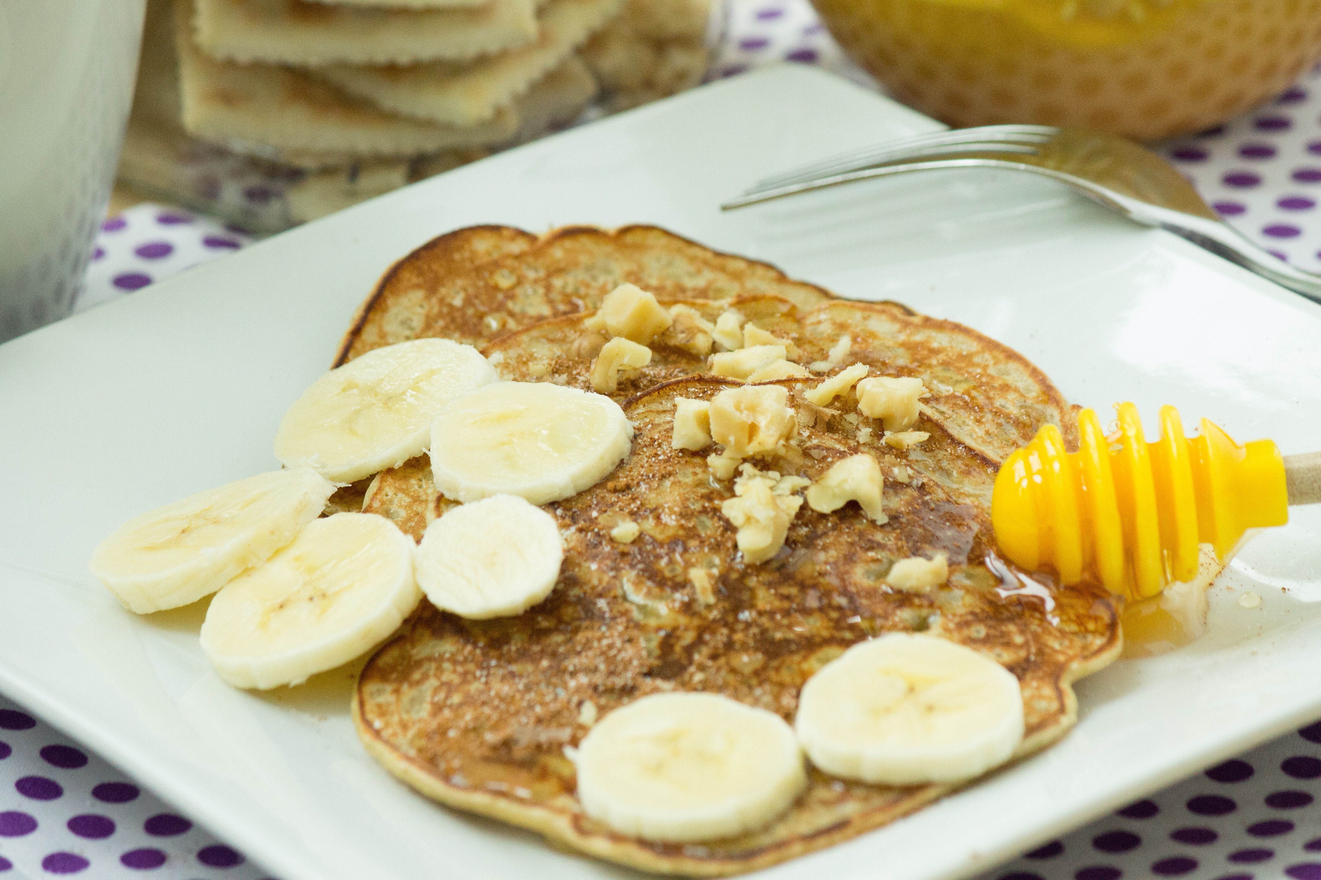 Banana Walnut Pancake