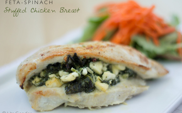 Spinach Stuffed Chicken Breast Recipe