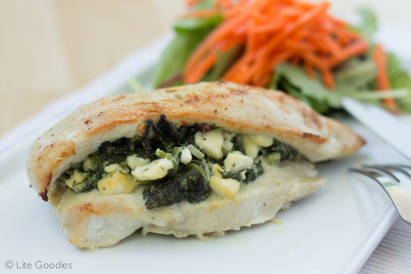 Spinach Stuffed Chicken Breast Recipe