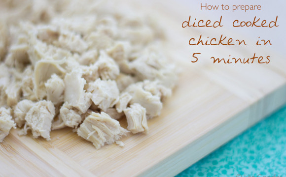 Diced Cooked Chicken Recipe