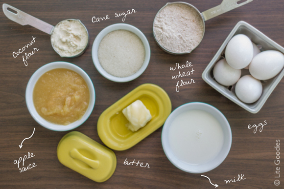 Healthy Apple Cinnamon Donut Ingredients