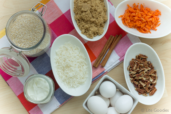 Healthy Carrot Cake Recipe Ingredients