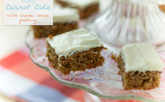 Healthy Carrot Cake Recipe