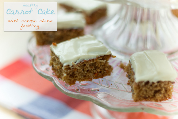 Healthy Carrot Cake Recipe