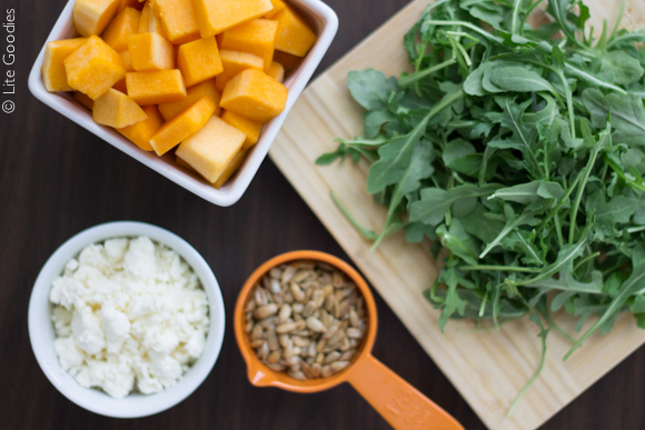 Butternut Squash Arugula Salad