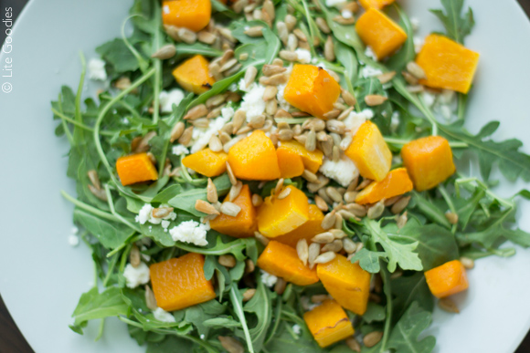 Butternut Squash and Arugula Salad