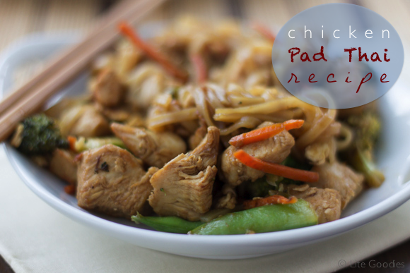  Chicken Pad Thai