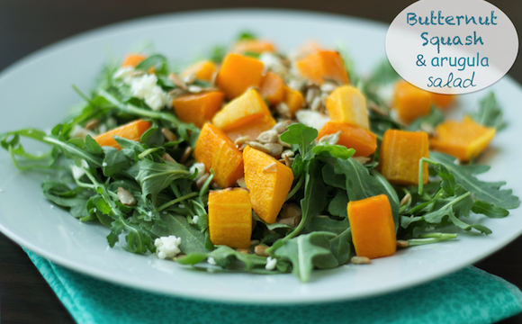 Butternut Squash and Arugula Salad