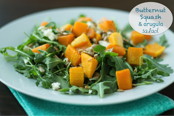 Butternut Squash and Arugula Salad