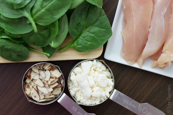 Chicken Salad with Lentils and Spinach