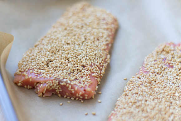 Sesame-Crusted Salmon Recipe