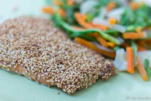 Sesame-Crusted Salmon Recipe