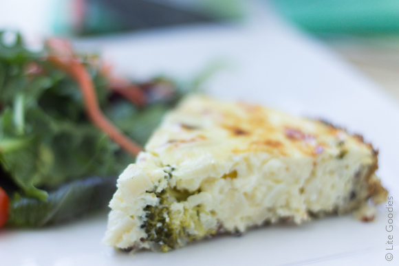 Quinoa Crusted Quiche Recipe