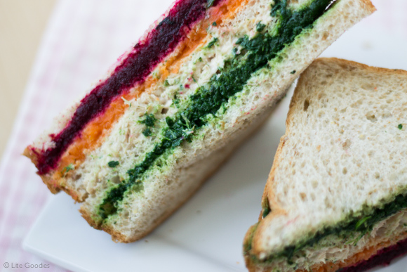 Tuna & Vegetables Sandwich Recipe