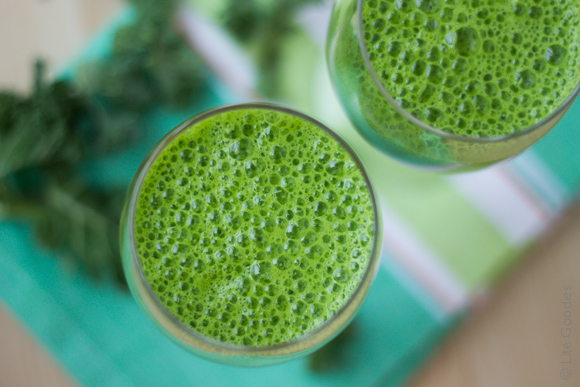 Green Juice Recipe - Kale and Ginger