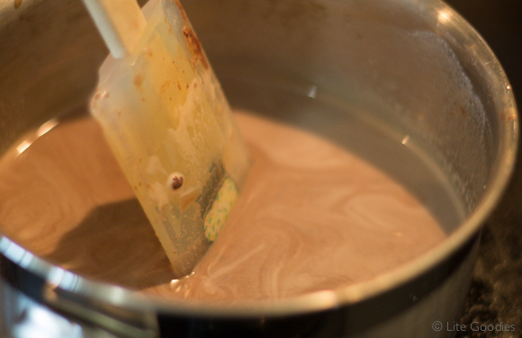 Chocolate Flavored Protein Ice Pops