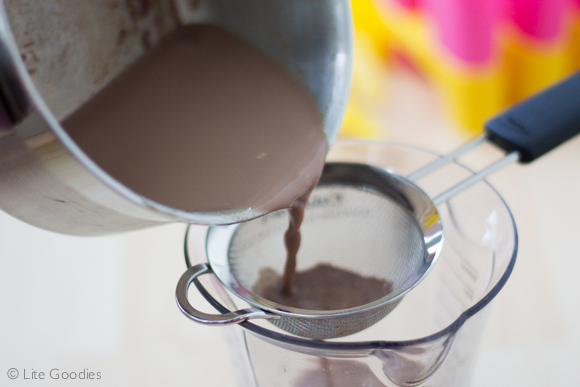 Chocolate Flavored Protein Ice Pops