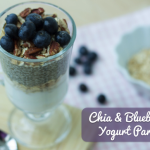 Chia & Bluberries Yogurt Parfait