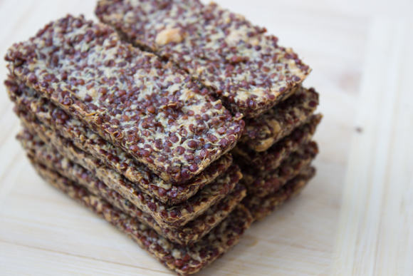 Quinoa & Parmesan Crackers Recipe