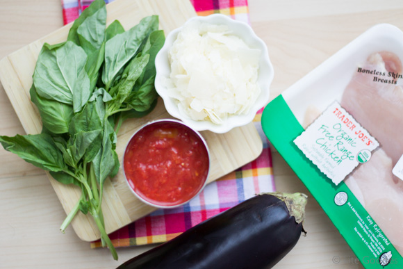 Stuffed Eggplant Recipe - Ingredients