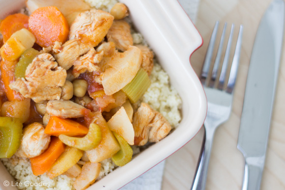 Algerian Chicken & Vegetables Couscous