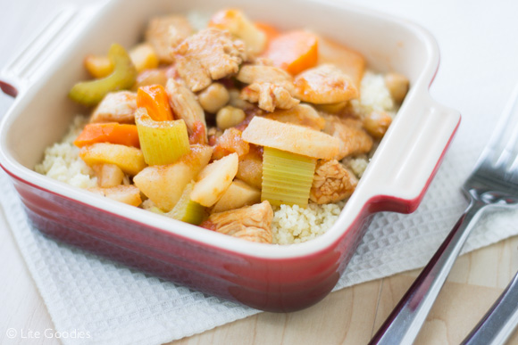 Algerian Chicken & Vegetables Couscous