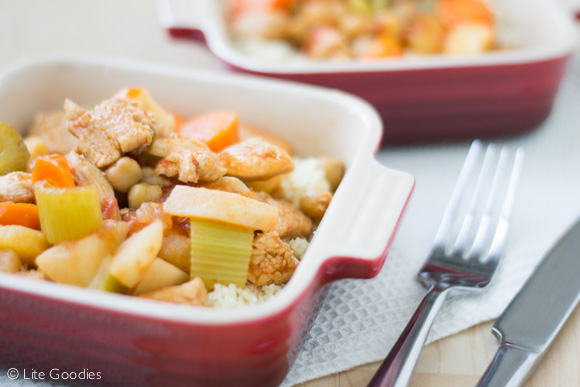 Algerian Chicken & Vegetables Couscous