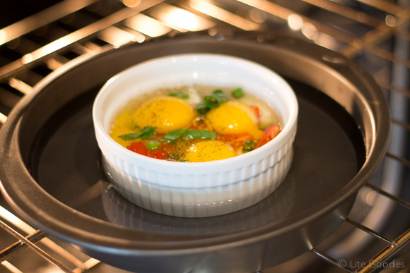Healthy Eggs en Cocotte Recipe - bain marie