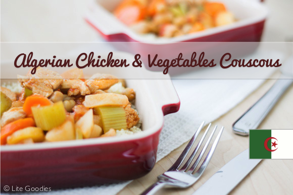 Algerian Chicken & Vegetables Couscous