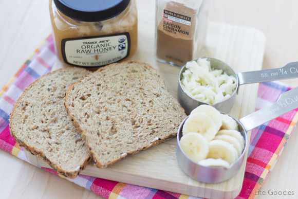 Honey and Banana Whole Grain Toast